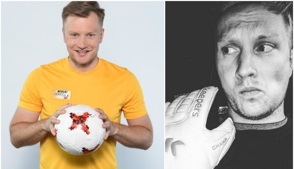 Jakub Wesołowski trenuje przed Wielkim Meczem